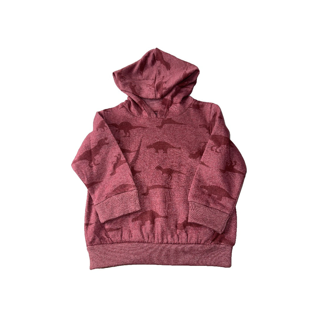 Free Planet Unisex Red | Dinosaur Sweater Size: 2T Red | Dinosaur