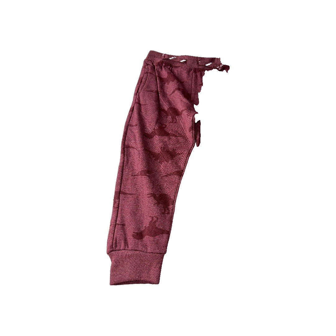 Free Planet Unisex Red | Dinosaur Pants Size: 2T Red | Dinosaur