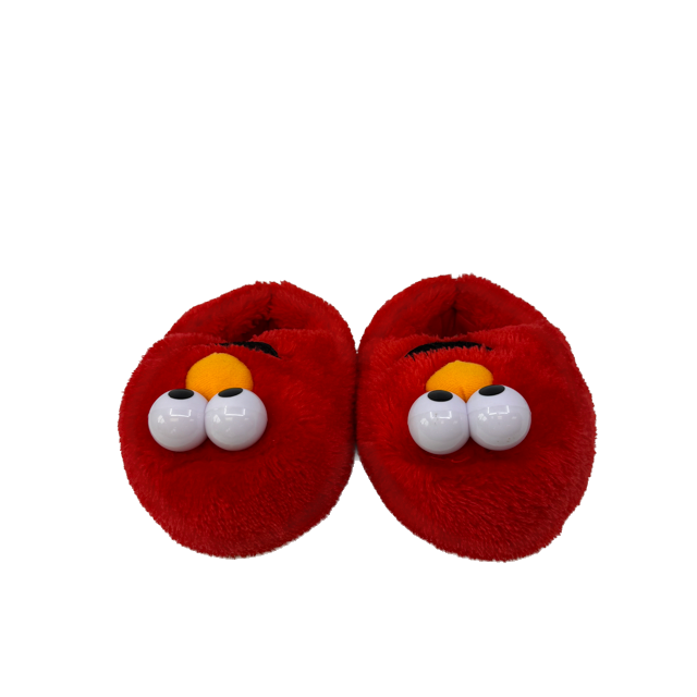 Sesame Street Unisex Red | Elmo Slippers Size: 7-8 Toddler Red | Elmo
