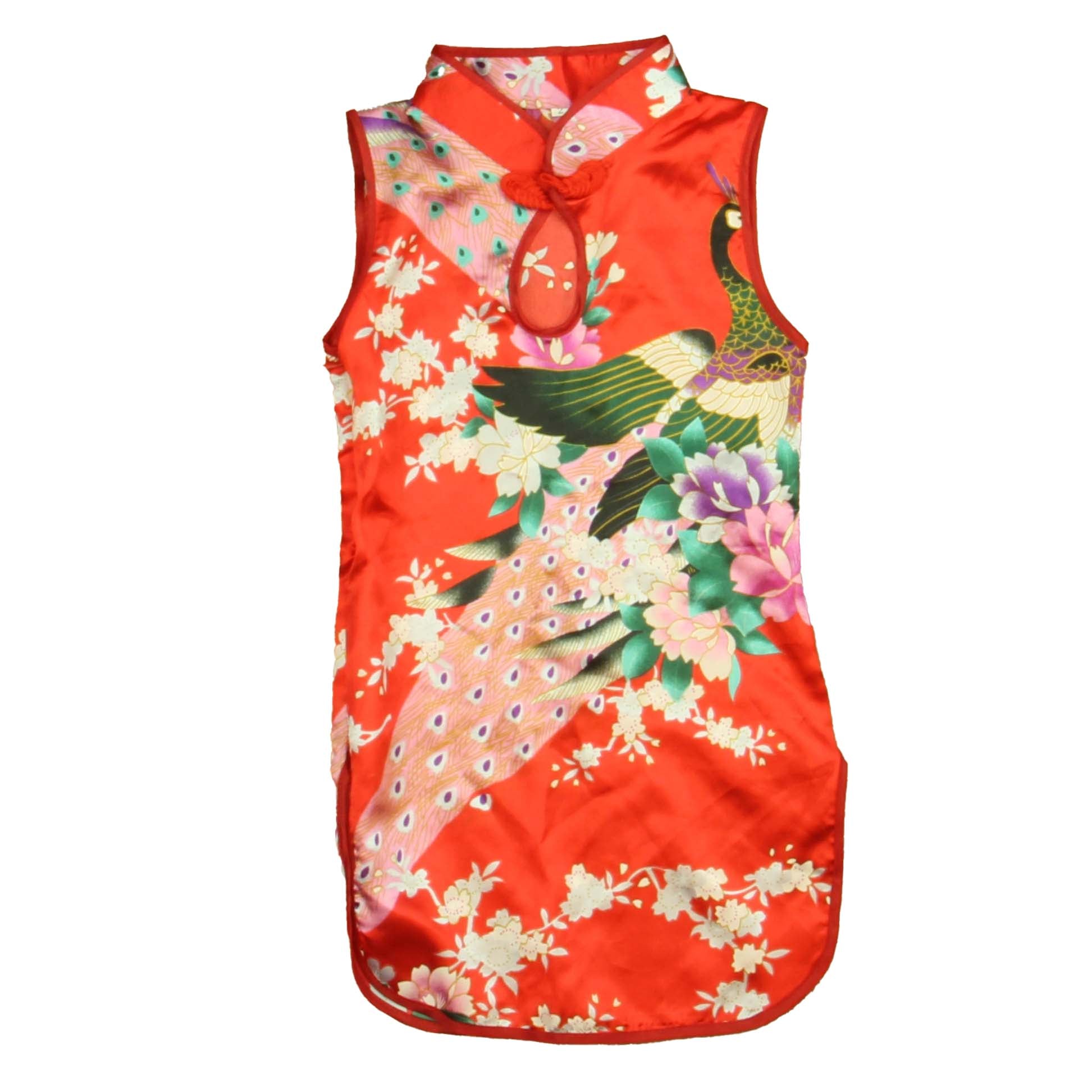 Unknown Brand Girls Red Floral Dress Size: 2T Red Floral