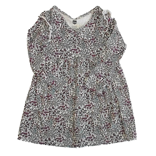 Tea Collection Girls Red Floral Dress Size: 3T Red Floral