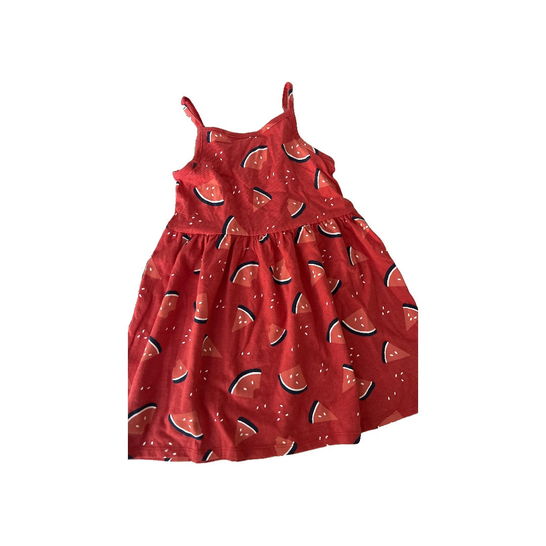 Cat & Jack Girls Red | Fruit Dress Size: 4T Red | Fruit