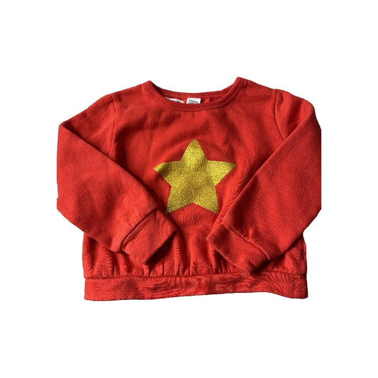 Harper Canyon Unisex Red | Gold Sweater Size: 3T Red | Gold