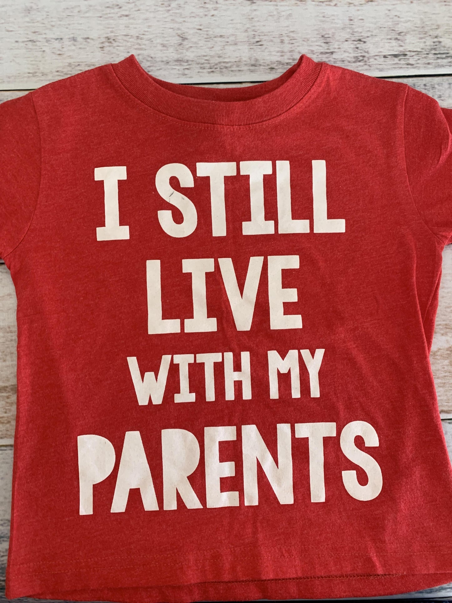 Rabbit Skins Boys Red | Graphic T-Shirt Size: 2T Red | Graphic