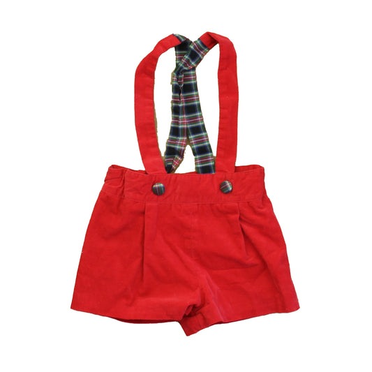 Beaufort Bonnet Company Boys Red | Green | Black Plaid Shorts Size: 3T