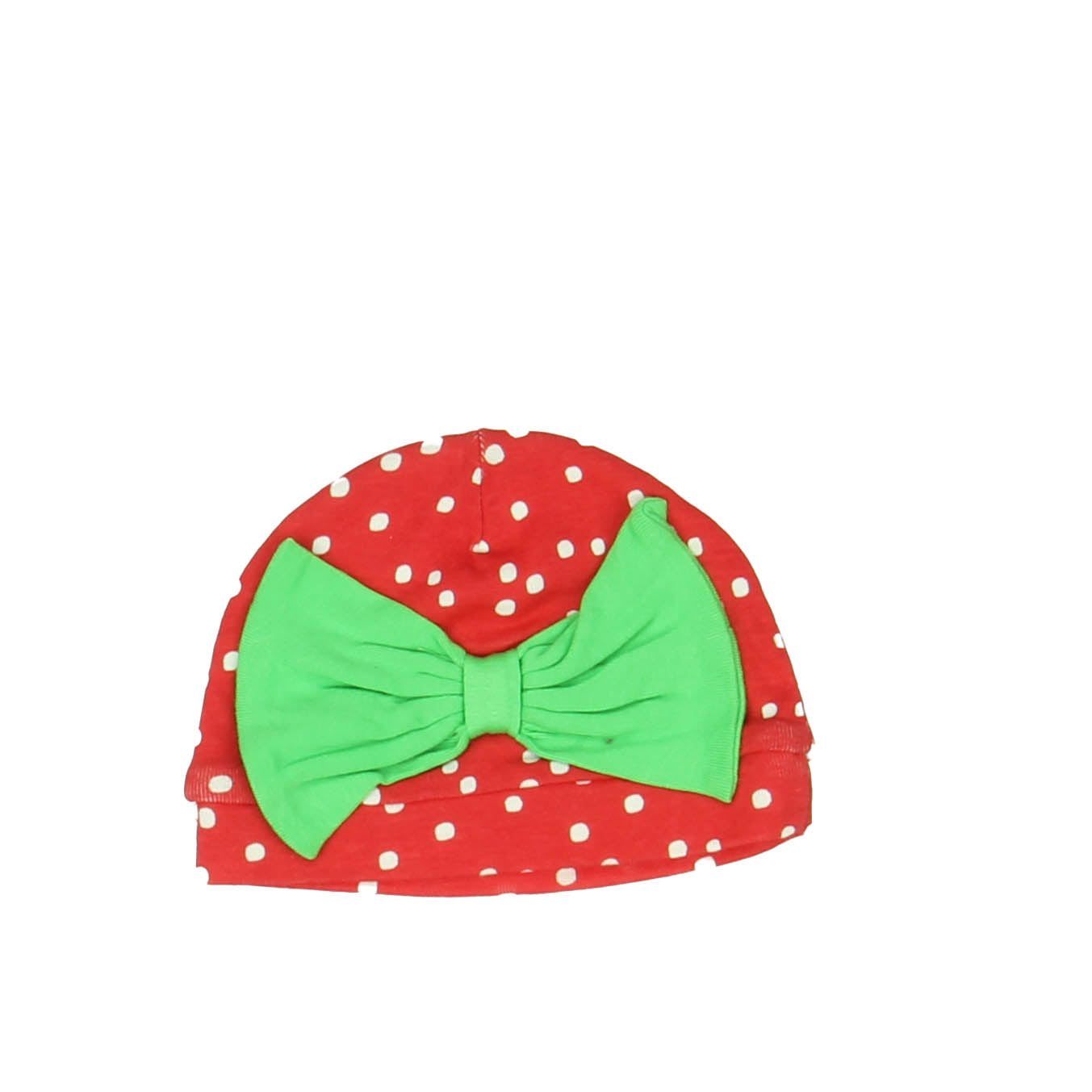 Gerber Girls Red | Green | White Hat Size: 3-6 Months Red | Green | White