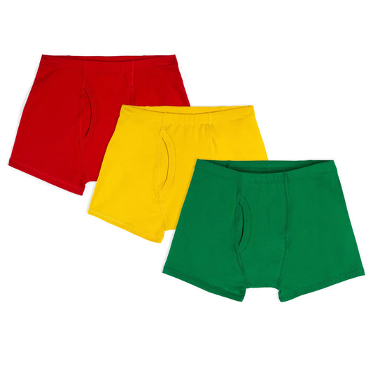 Mightly Boys Red | Green | Yellow Accessory Size: 6-14 Years