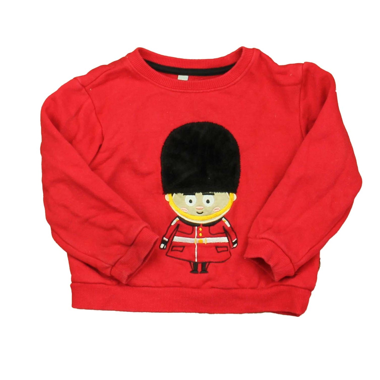 Historic Royal Palaces Boys Red Guard Sweatshirt Size: 12-24 Months Red Guard