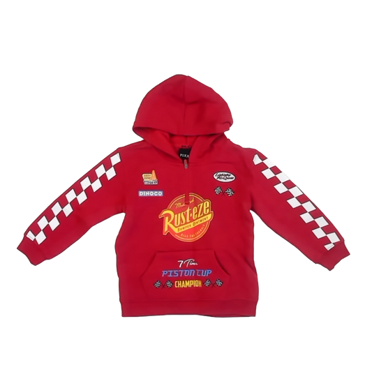 Pixar Boys Red | Lightening McQueen Hoodie Size: 3T Red | Lightening McQueen
