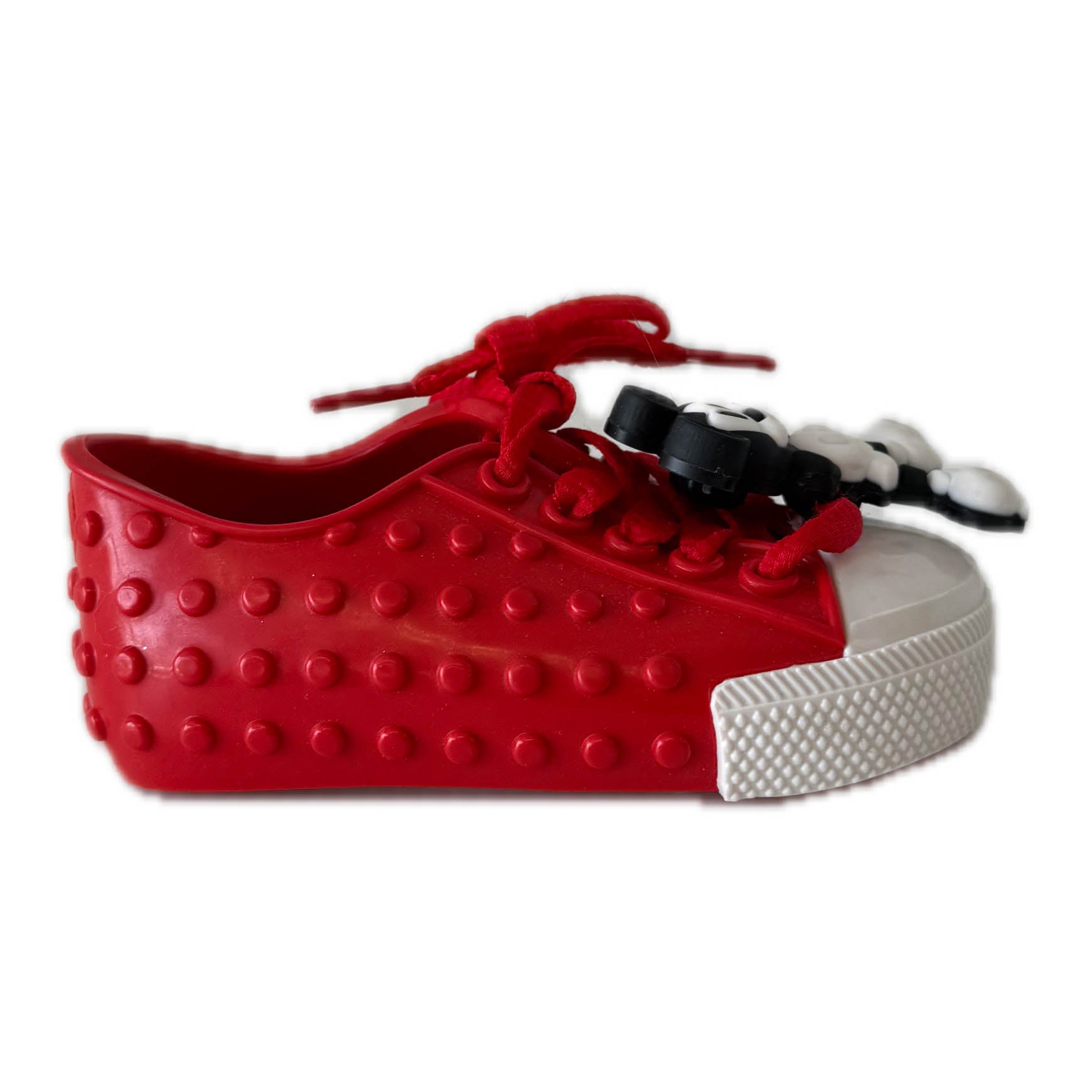 Mini Melissa Boys Red Mickey Shoes Size: 6 Toddler Red Mickey