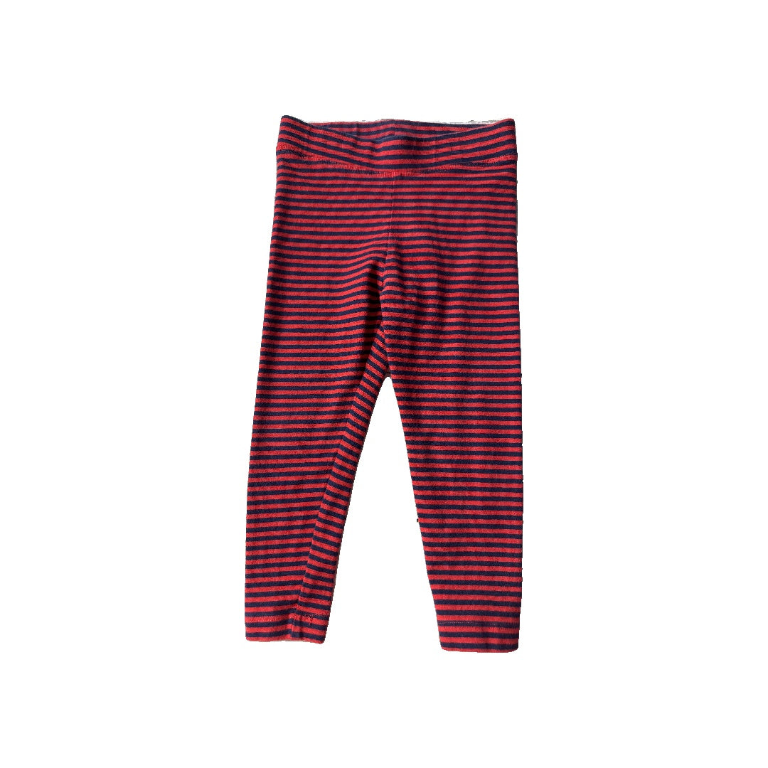 Primary Girls Red | Navy Blue Pants Size: 2T Red | Navy Blue