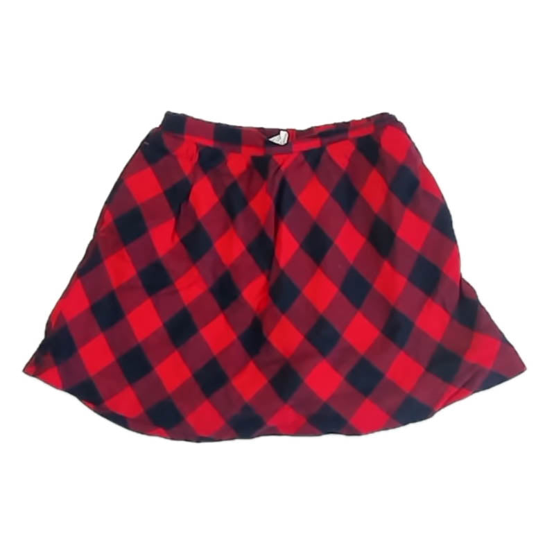 Gap Girls Red | Navy Plaid Skirt Size: 4T Red | Navy Plaid