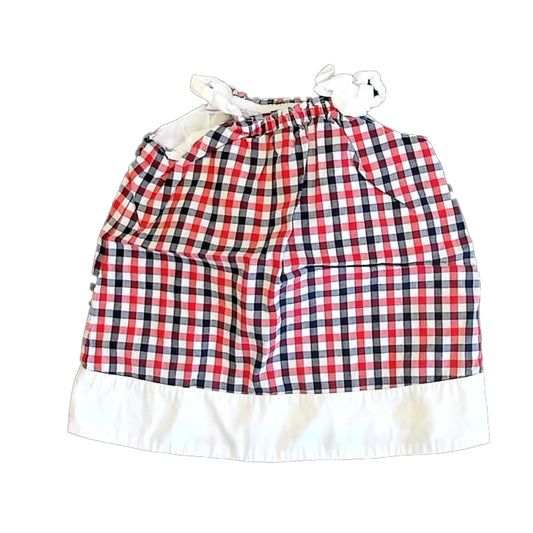 Gymboree Girls Red | Navy Blouse Size: 3-6 Months Red | Navy
