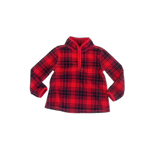 Osh Kosh Girls Red | Navy Fleece Size: 3T Red | Navy