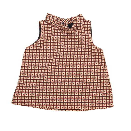 Janie and Jack Girls Red | Navy Blouse Size: 2T Red | Navy