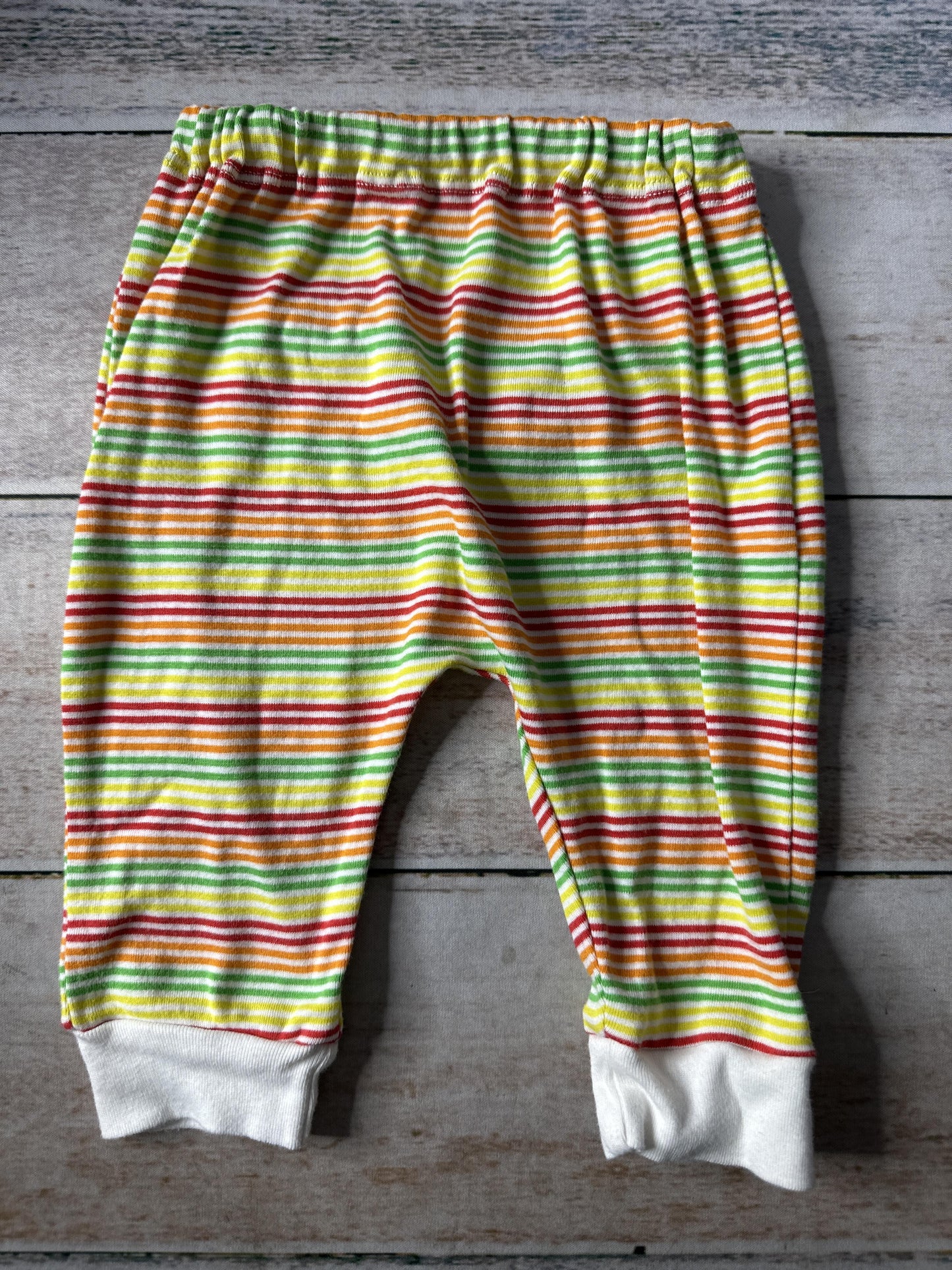 Under The Nile Unisex Red | orange | green | Yellow Pants Size: 3-6 months Red | orange | green | Yellow