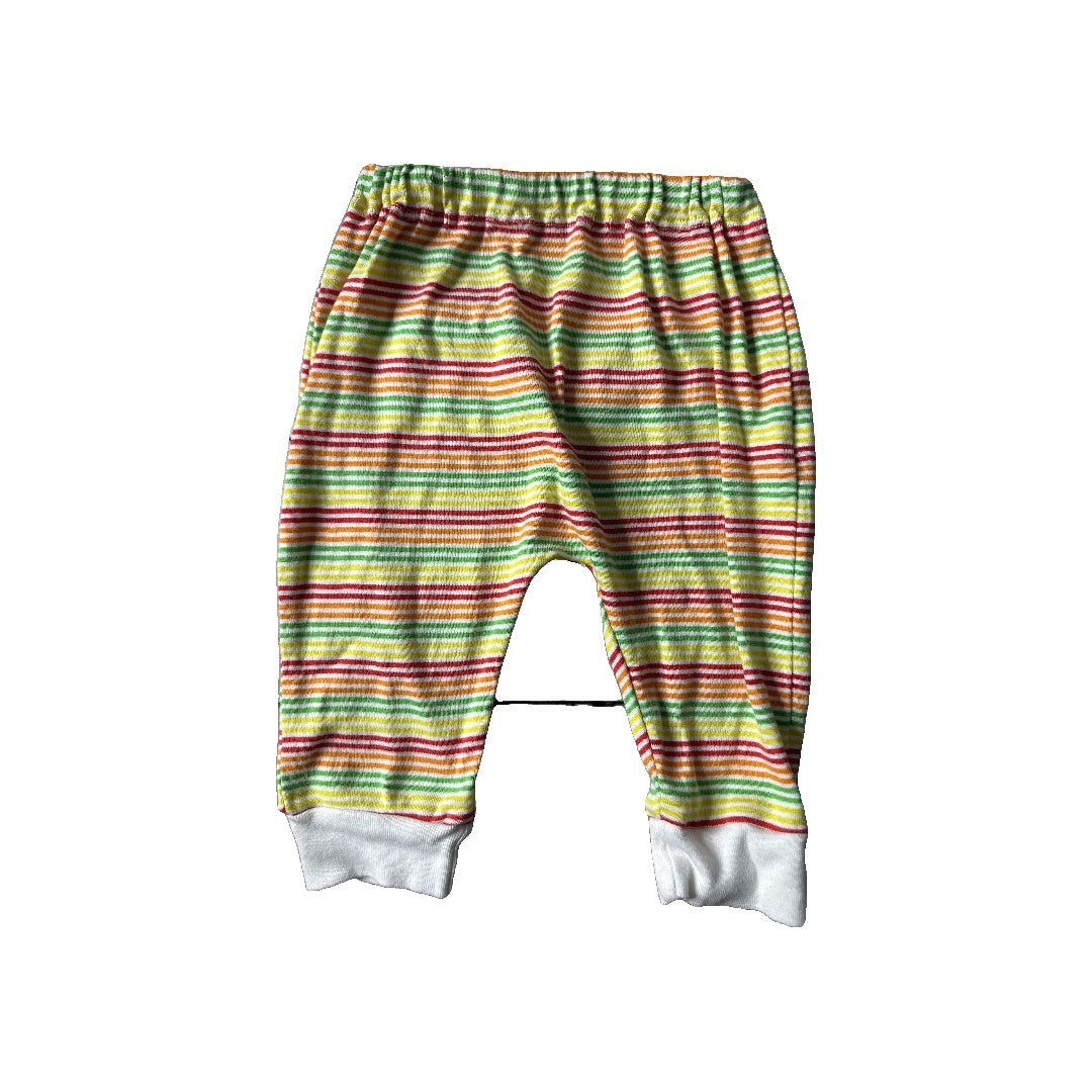 Under The Nile Unisex Red | orange | green | Yellow Pants Size: 3-6 months Red | orange | green | Yellow