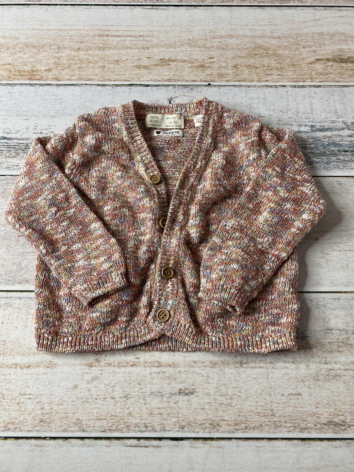 Zara Girls Red | pink Sweater Size: 9-12 Months Red | pink