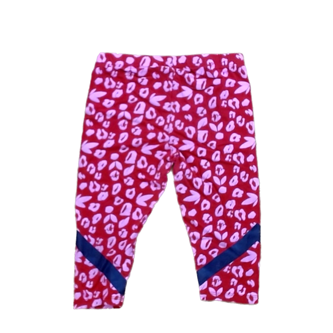 Rockets Of Awesome Girls Red | Pink Leggings Size: 5T Red | Pink
