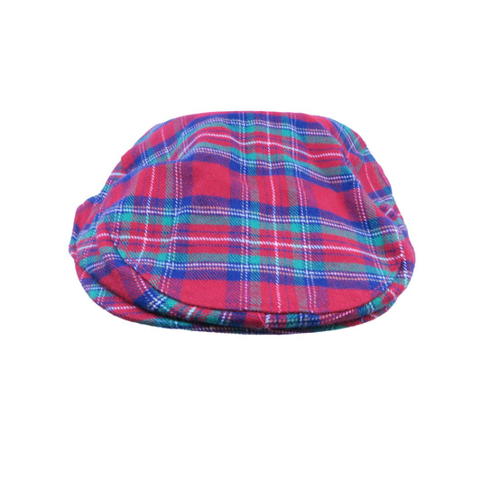 Gymboree Boys Red | Plaid Hat Size: 12-24 Months Red | Plaid