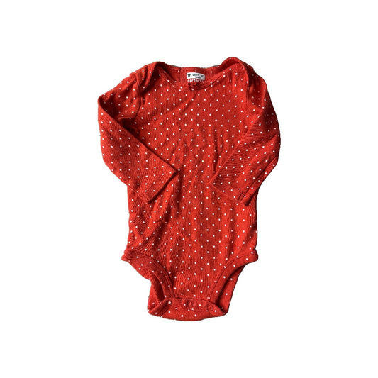 Carters Girls Red | polka dot | White Onesie Size: 6-9 months Red | polka dot | White