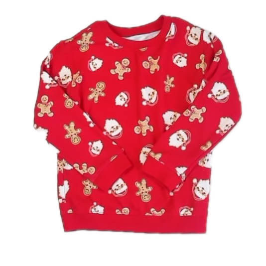 Holiday Times Boys Red Santa Long Sleeve Shirt Size: 5T Red Santa