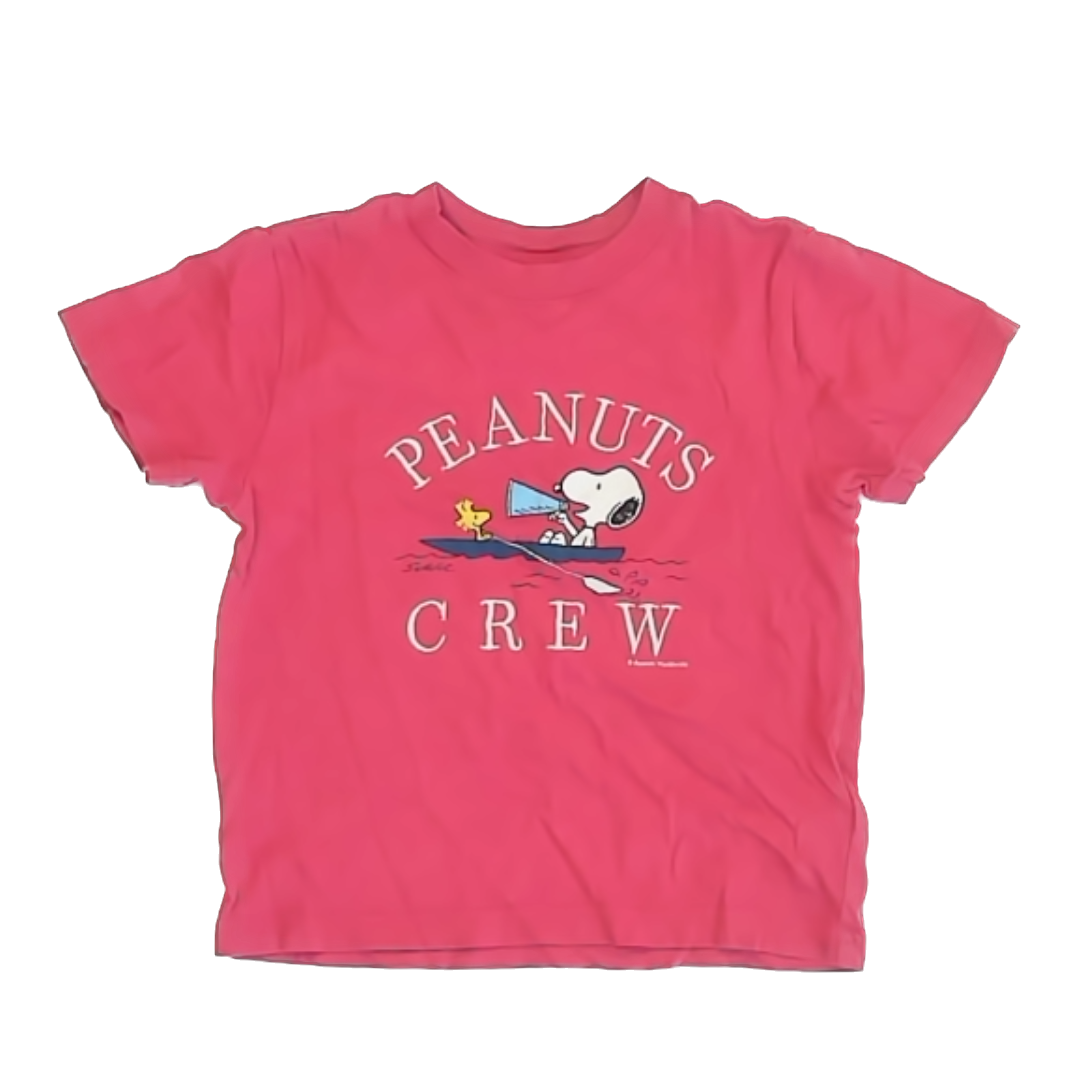 Crewcuts x Peanuts Boys Red | Snoopy T-Shirt Size: XS (4-5T) Red | Snoopy