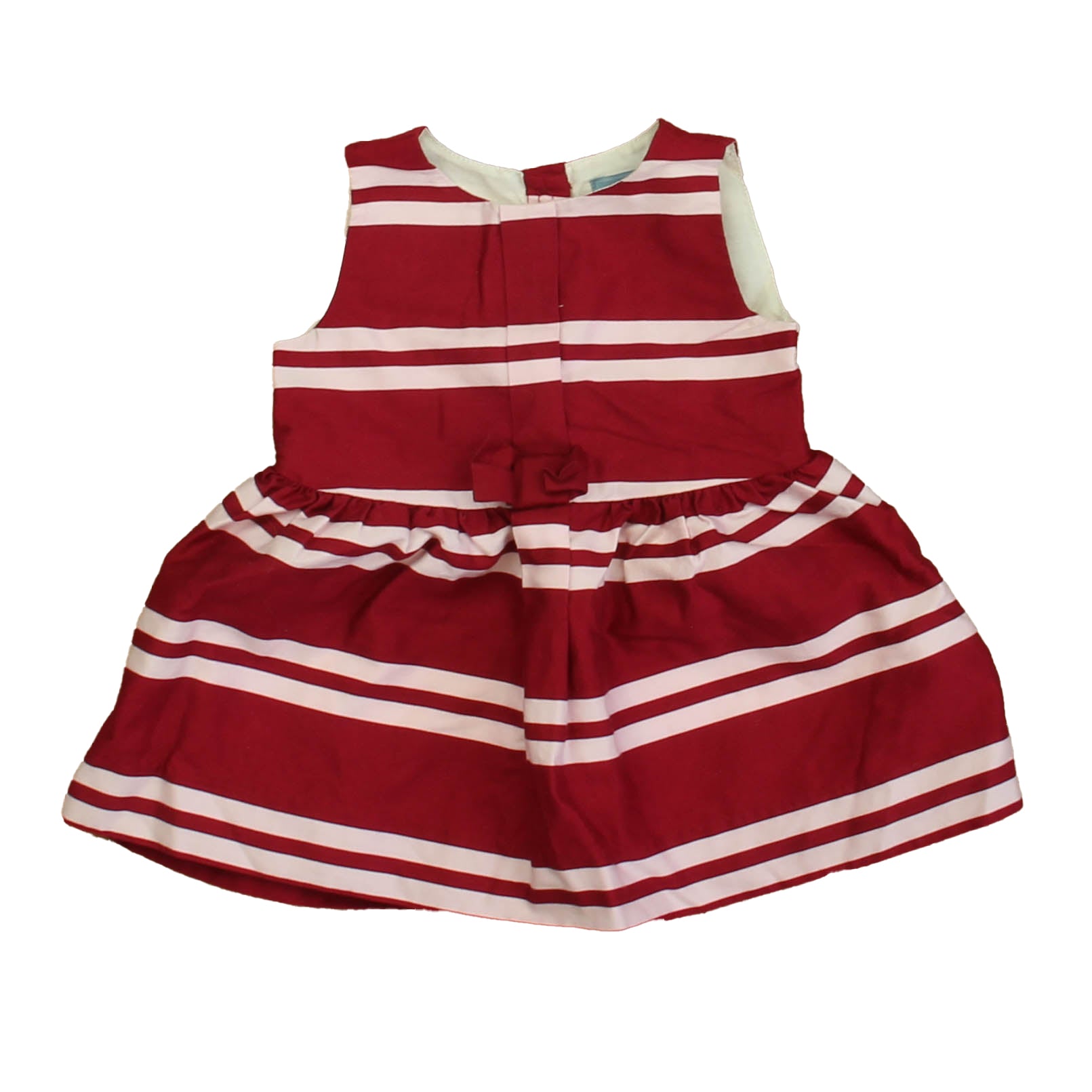 Gap Girls Red Stripe Dress Size: 3-6 Months Red Stripe