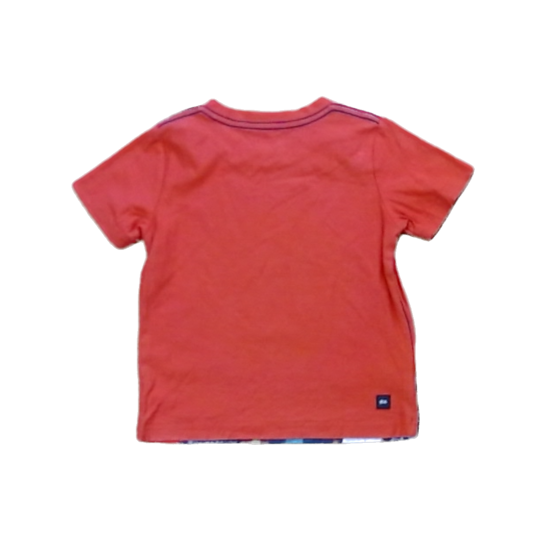 Tea Collection Boys Red | Surf Boards Shirt Size: 3T Red | Surf Boards
