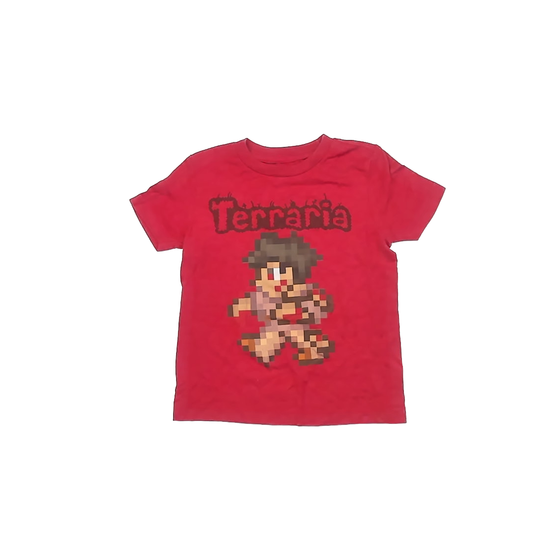 Terraria Boys Red | Terraria T-Shirt Size: XS Red | Terraria