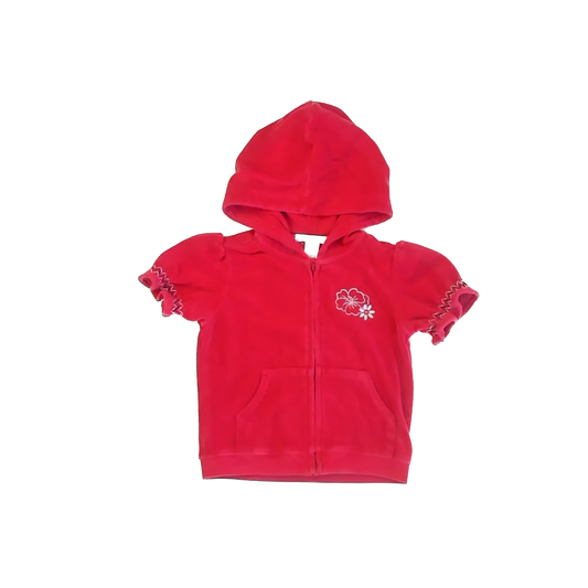 Janie and Jack Girls Red Terry Cloth Cover-up Size: 2T Red Terry Cloth