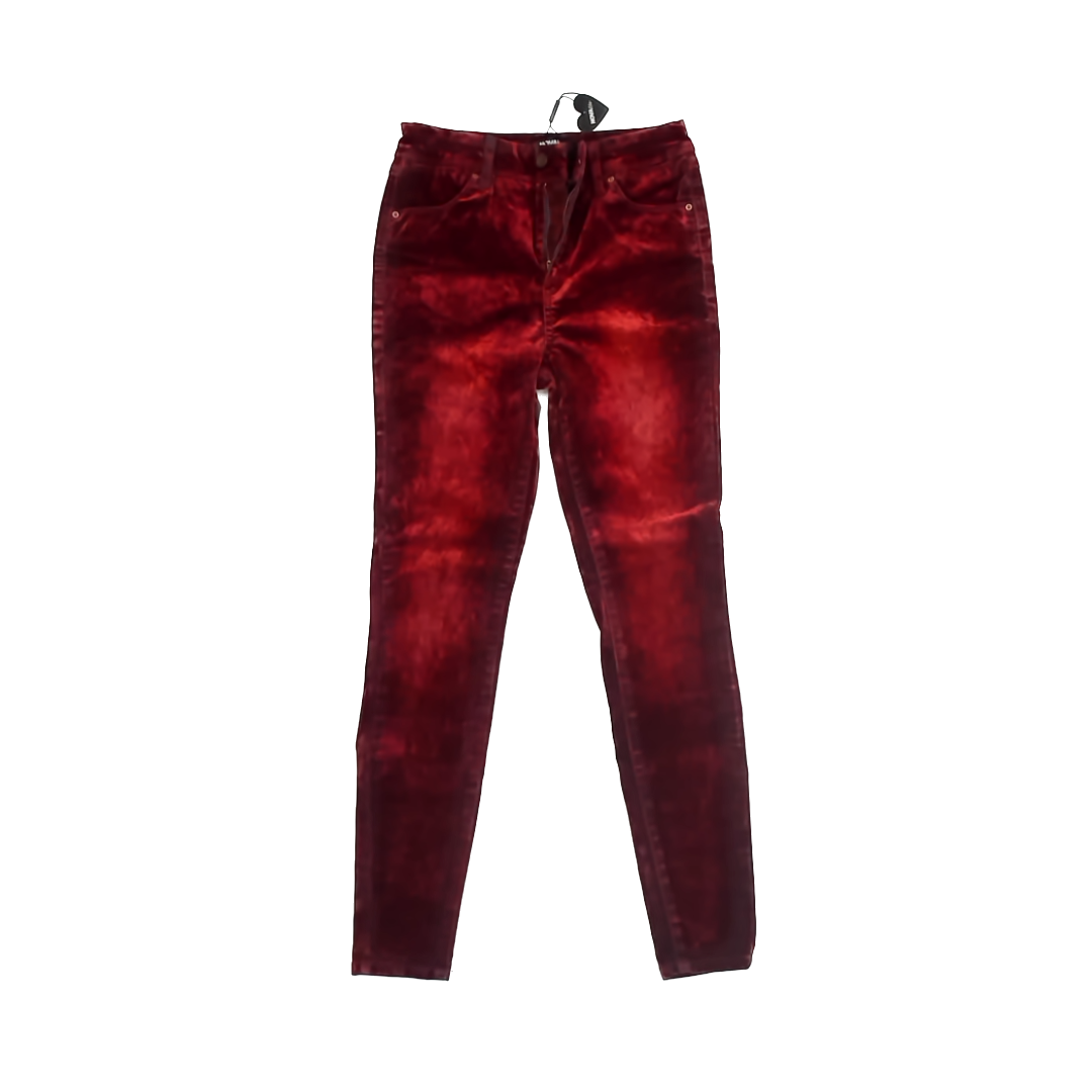 Nova Kids Girls Red Velvet Pants Size: 12 Years Red Velvet