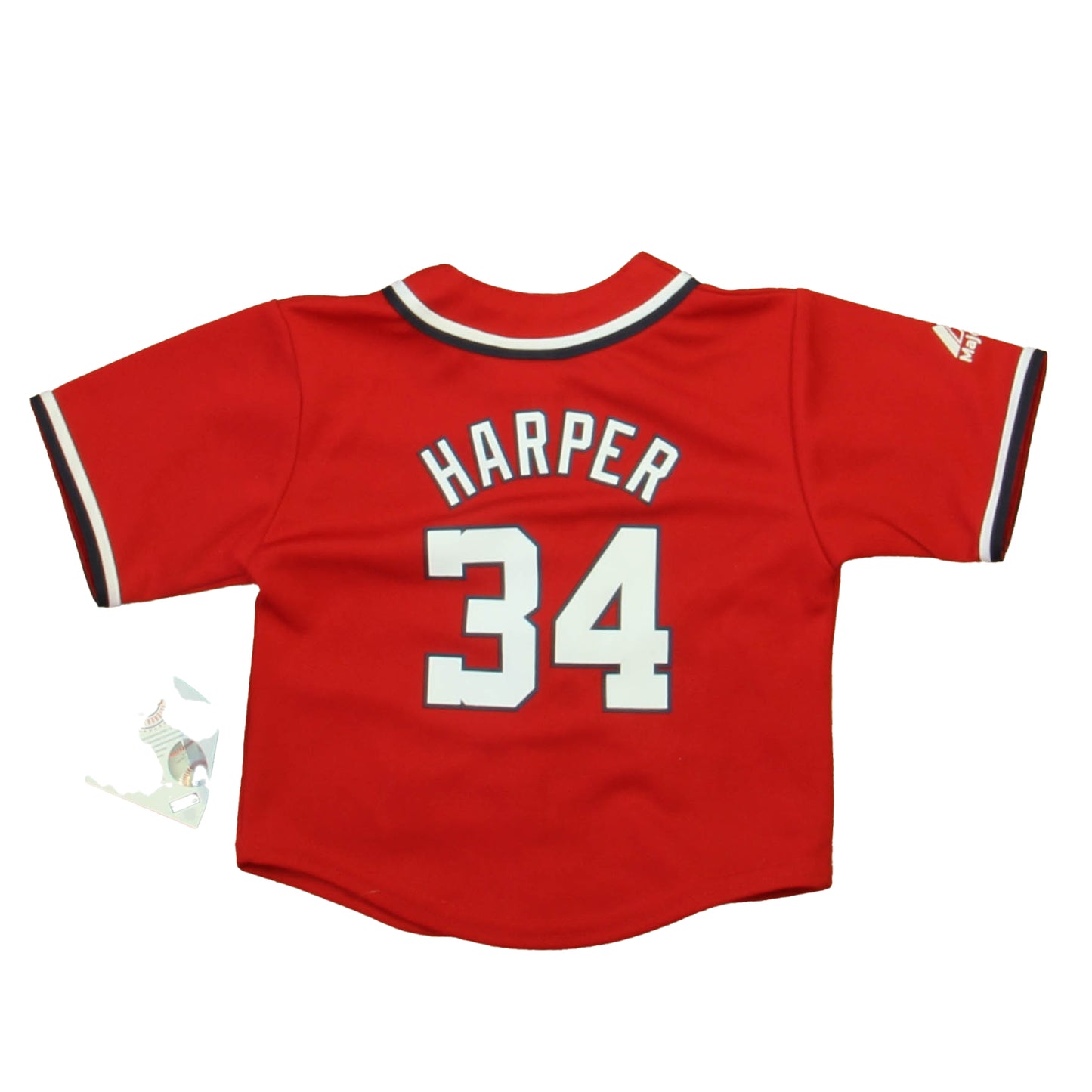 Genuine Merchandise Boys Red Washington Nationals "Harper" Sports Jersey Size: 18 Months