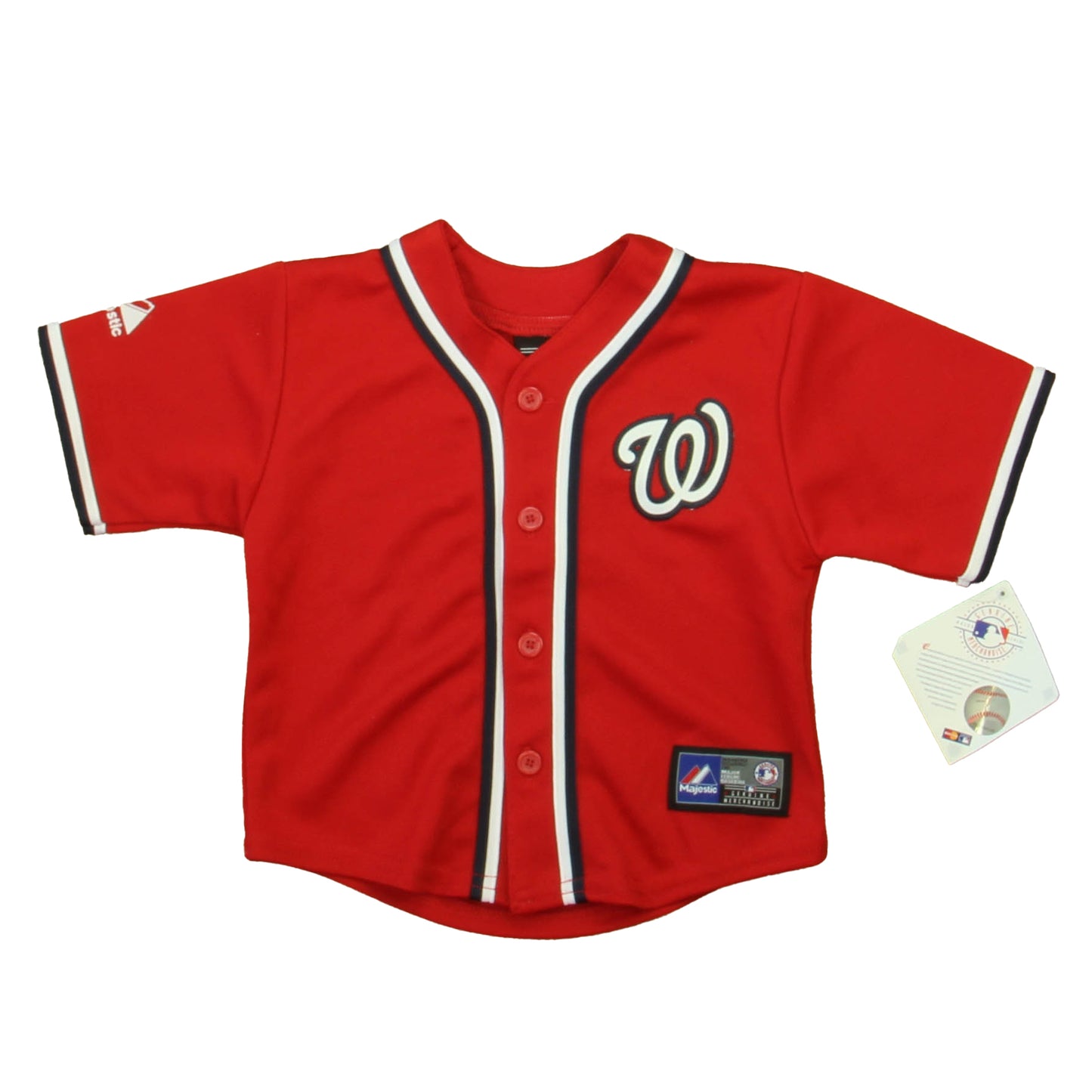 Genuine Merchandise Boys Red Washington Nationals "Harper" Sports Jersey Size: 18 Months