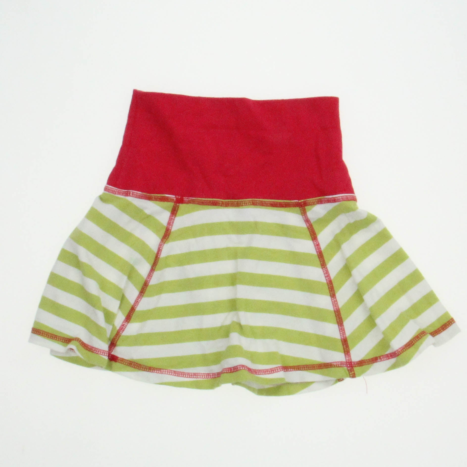 Plastisock Girls Red | Whie | Green Skirt Size: 2-3T (86-92) Red | Whie | Green