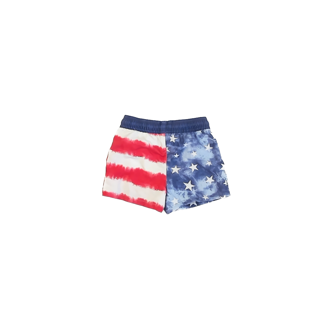 Os' Boys Red | White | Blue Trunks Size: 3T' Red | White | Blue
