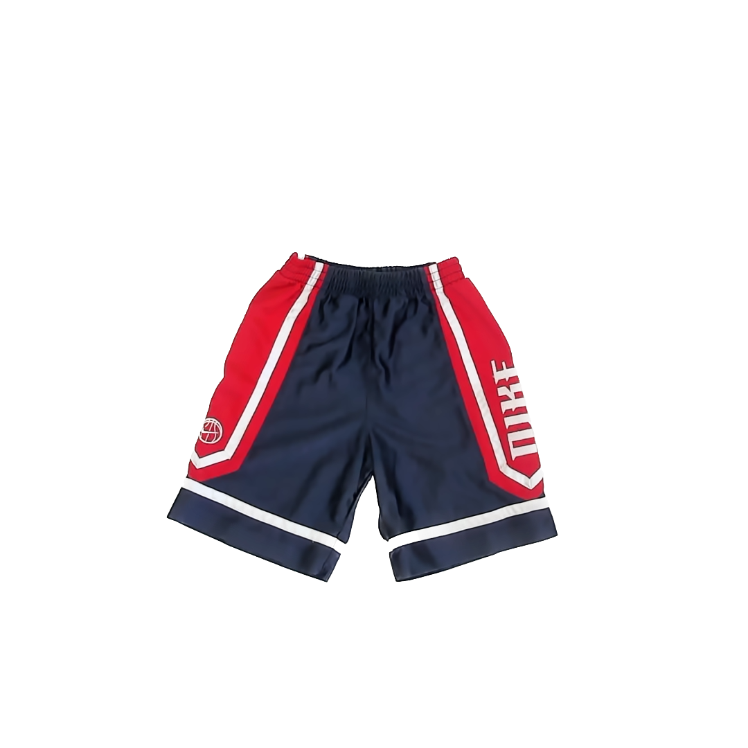 Nike Boys Red | White | Blue Athletic Shorts Size: 5T Red | White | Blue
