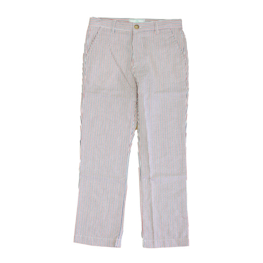 Classic Prep Boys Red | White | Blue Pants Size: 6-14 Years