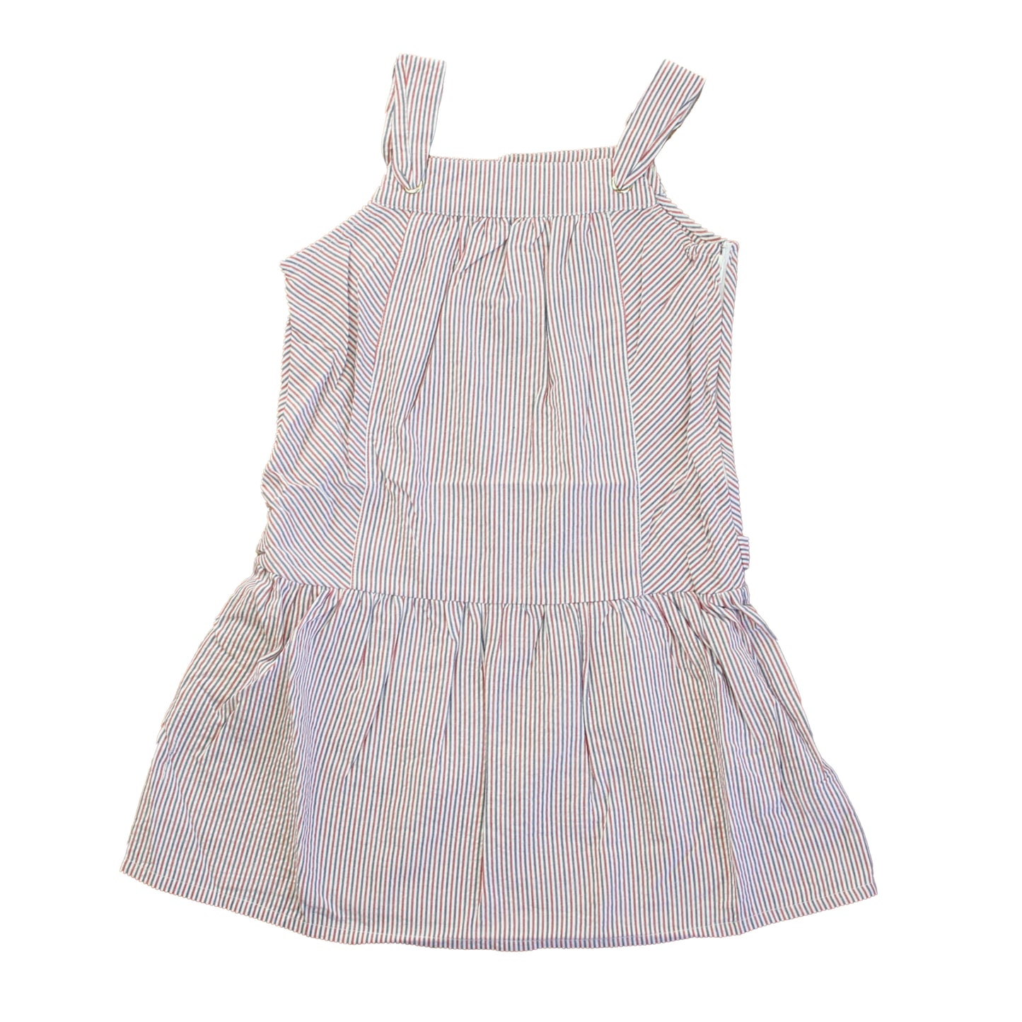 Classic Prep Girls Red | White | Blue Dress Size: 6-14 Years