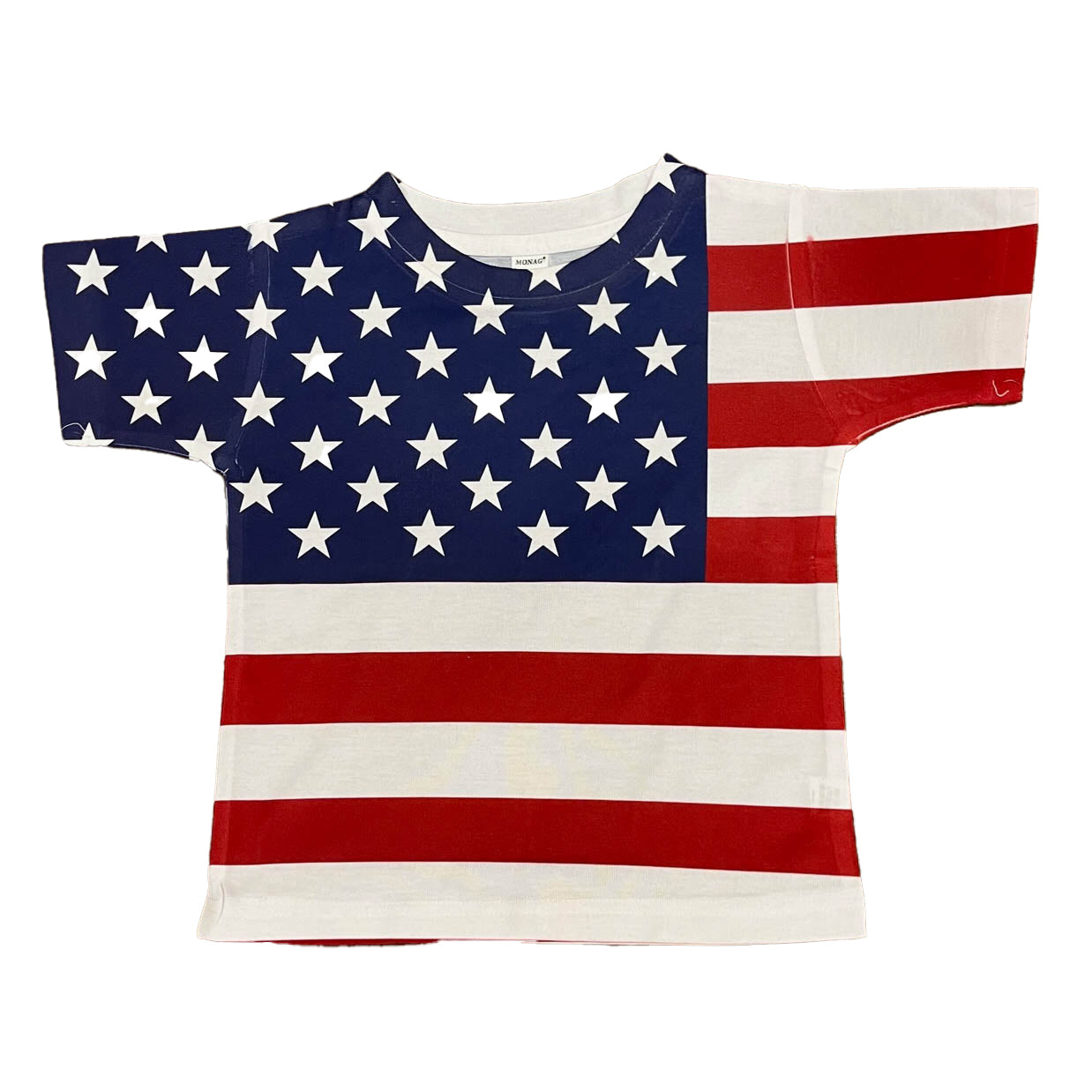 Monag Boys Red | White | Blue T-Shirt Size: 2T Red | White | Blue