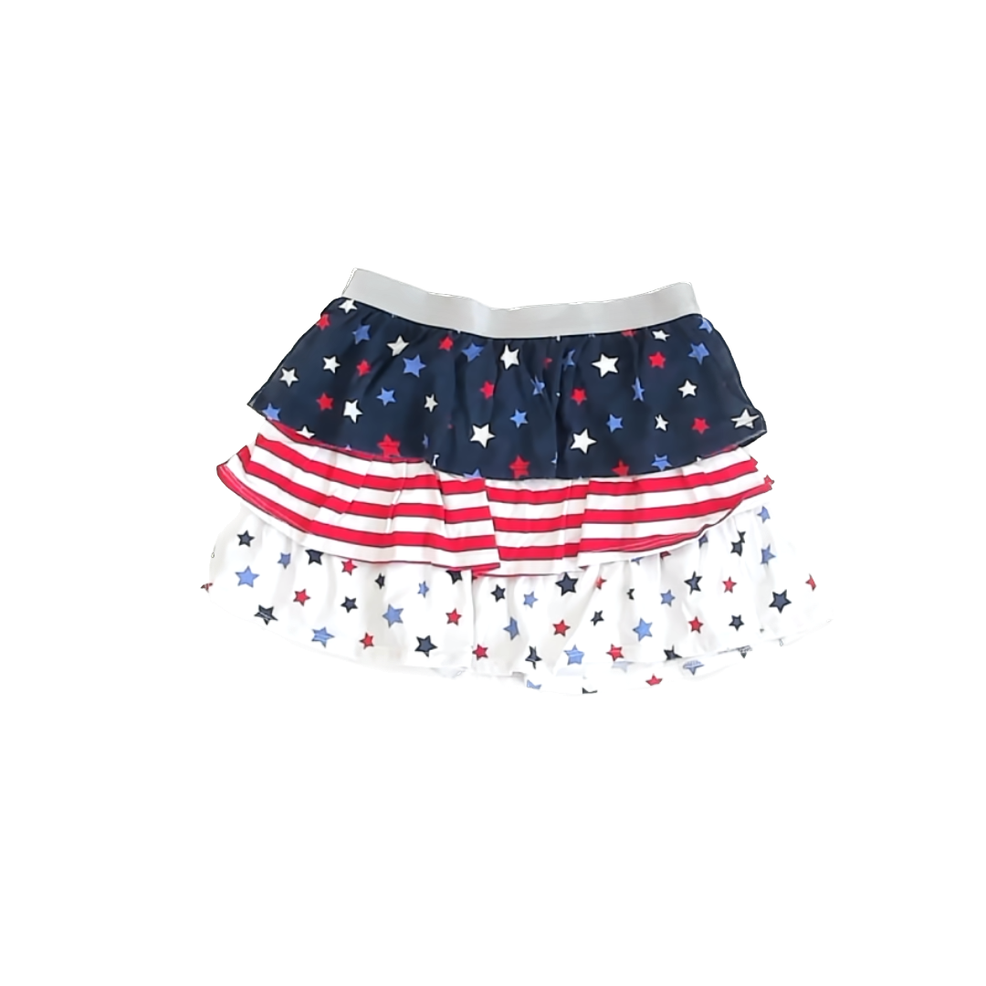 Celebrate Girls Red | White | Blue Skirt Size: 6 Years Red | White | Blue