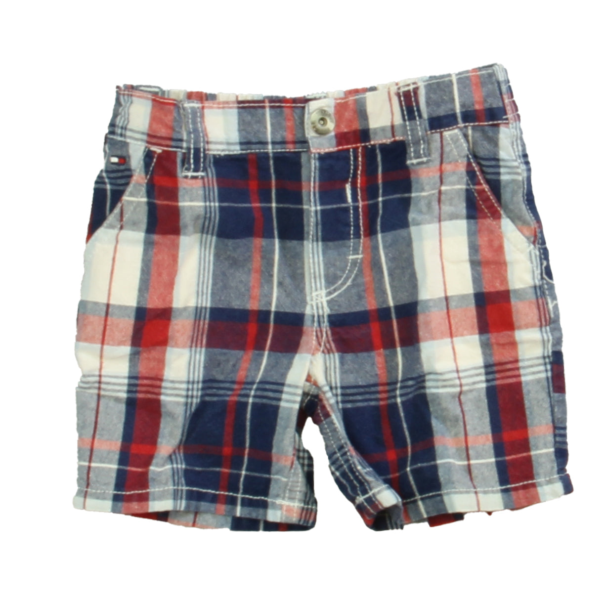 Tommy Hilfiger Boys Red | White | Blue Shorts Size: 18 Months Red | White | Blue