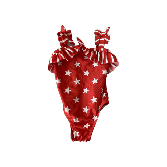 Gap Girls Red | White | Stars Swimwear Size: 18-24 months Red | White | Stars