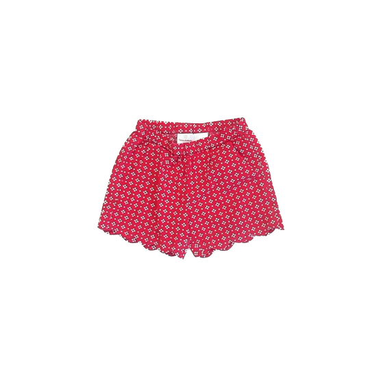 Hanna Andersson Girls Red White Shorts Size: 8 Years Red White