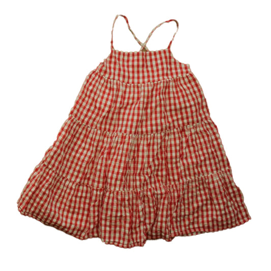 Gap Girls Red | White Dress Size: 6 Years