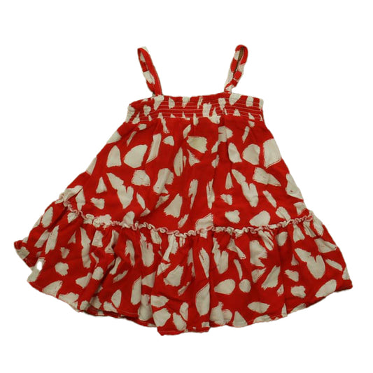 Rockets Of Awesome Girls Red | White Dress Size: 3T