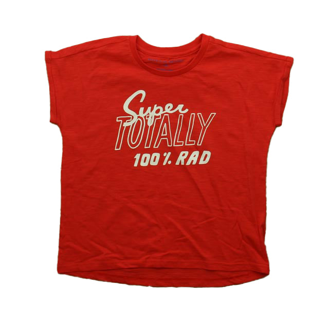 Rockets Of Awesome Girls Red | White T-Shirt Size: 10 Years