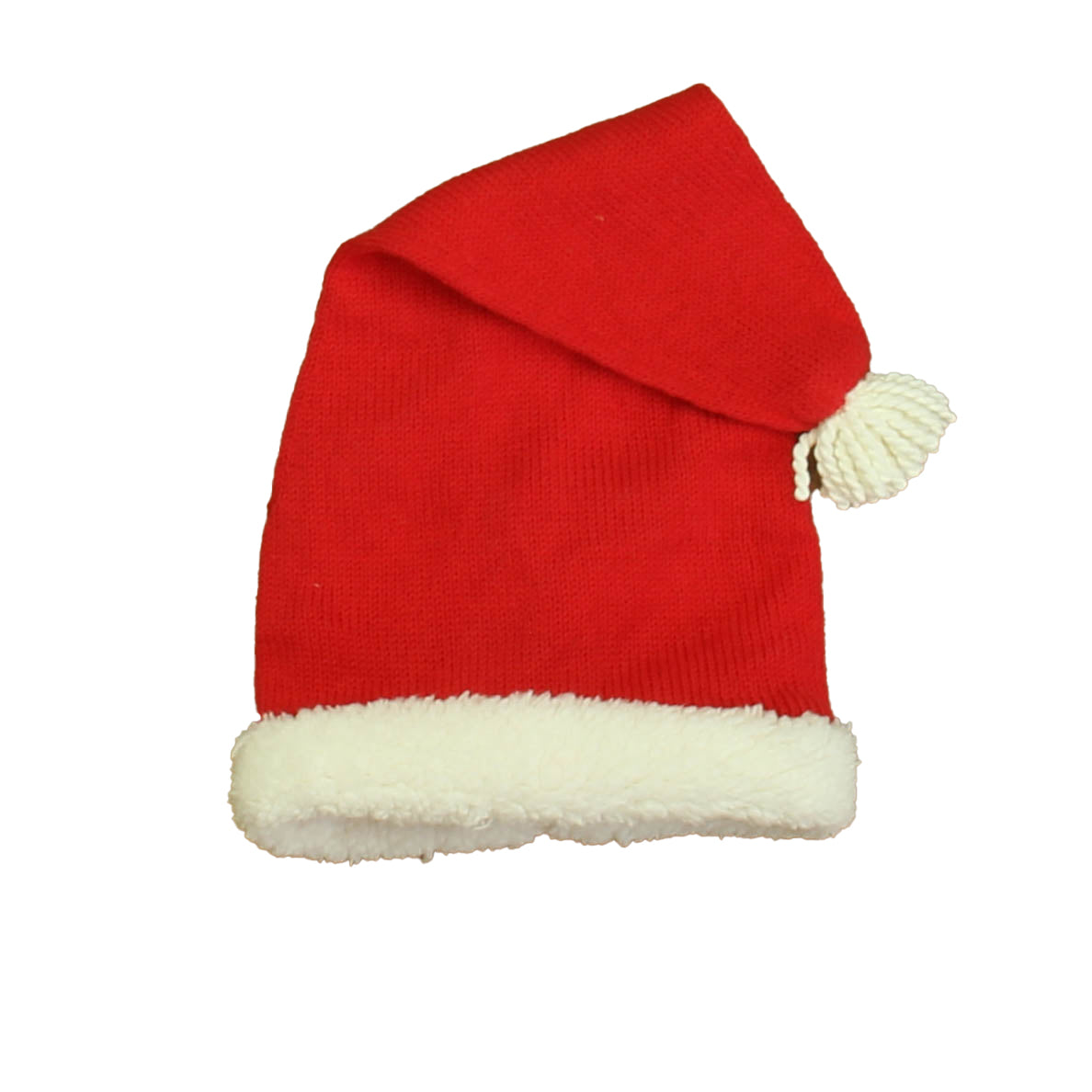 Gymboree Unisex Red | White Hat Size: 0-3 Months Red | White