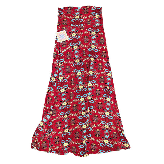 Lularoe Girls Red | Yellow | Aqua Skirt Size: Junior XS Red | Yellow | Aqua