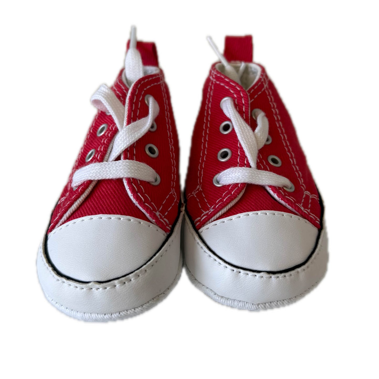 Converse Unisex Red Sneakers Size: 1 Infant Red